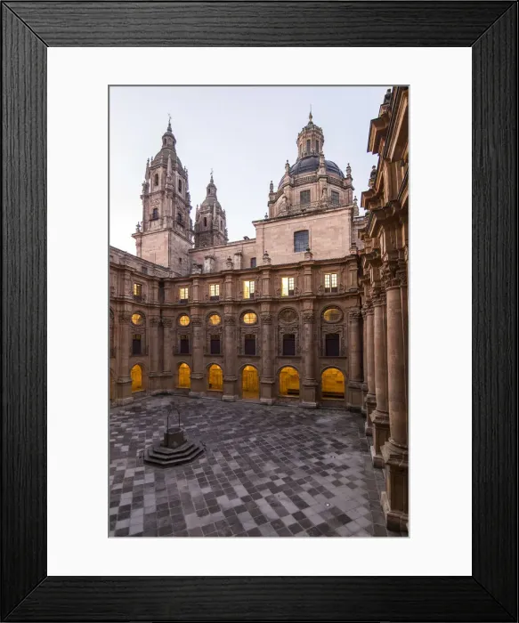 Framed Print : Spain, Castile and Leon, Salamanca, Pontifical University, The main cloister Framed Print : Spain, Castile and Leon, Salamanca, Pontifical University, The main cloister