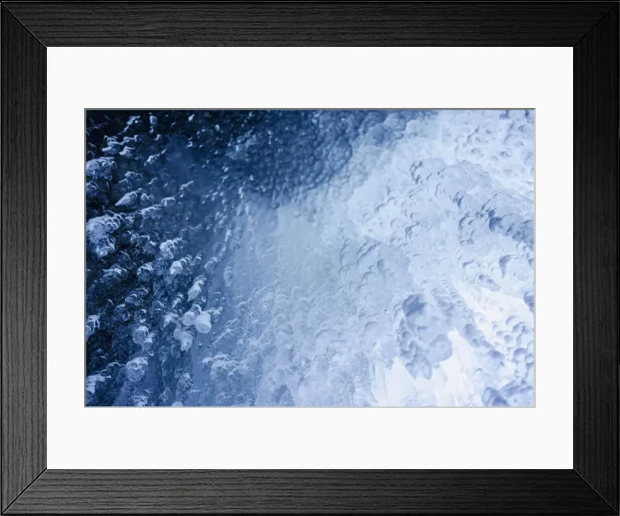 Framed Print : Ice formations in a cave at the Arctic Circle, Abisko National Park, Swedish Lapland, Sweden Framed Print : Ice formations in a cave at the Arctic Circle, Abisko National Park, Swedish Lapland, Sweden