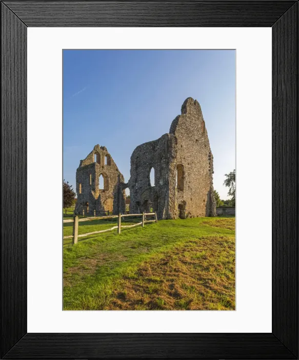 Framed Print : England, West Sussex, Chichester, Boxgrove Priory