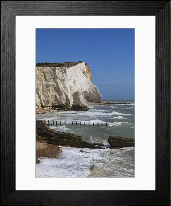 Framed Print : England, East Sussex, Seaford, Sleaford Head Cliffs Framed Print : England, East Sussex, Seaford, Sleaford Head Cliffs