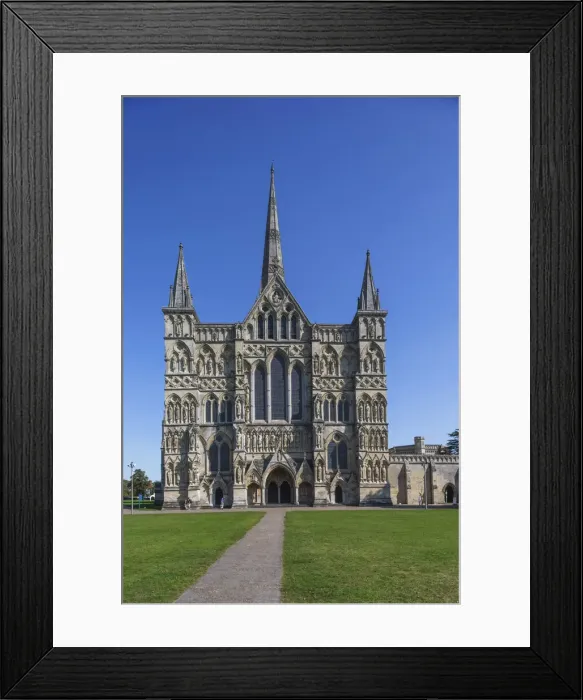 Framed Print : England, Wiltshire, Salisbury, Salisbury Cathedral Framed Print : England, Wiltshire, Salisbury, Salisbury Cathedral