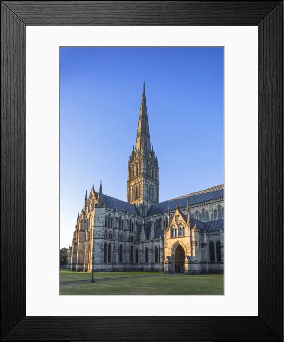 Framed Print : England, Wiltshire, Salisbury, Salisbury Cathedral Framed Print : England, Wiltshire, Salisbury, Salisbury Cathedral