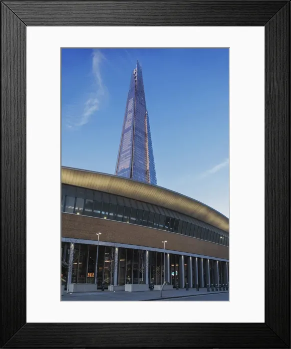 Framed Print : England, London, Southwark, London Bridge Train Station and The Shard Framed Print : England, London, Southwark, London Bridge Train Station and The Shard
