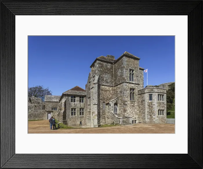 Framed Print : England, Isle of Wight, Newport, Carisbrooke Castle, Home of the Lords Building