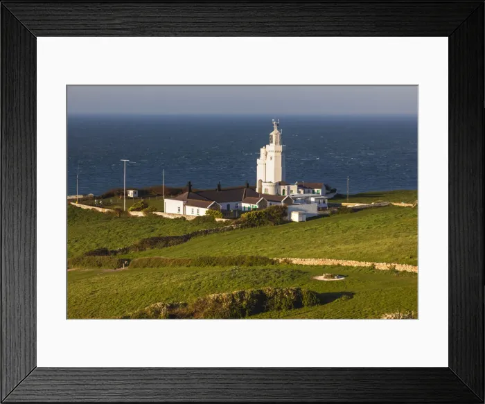 Framed Print : England, Isle of Wight, Niton, St. Catherines Lighthouse Framed Print : England, Isle of Wight, Niton, St. Catherines Lighthouse