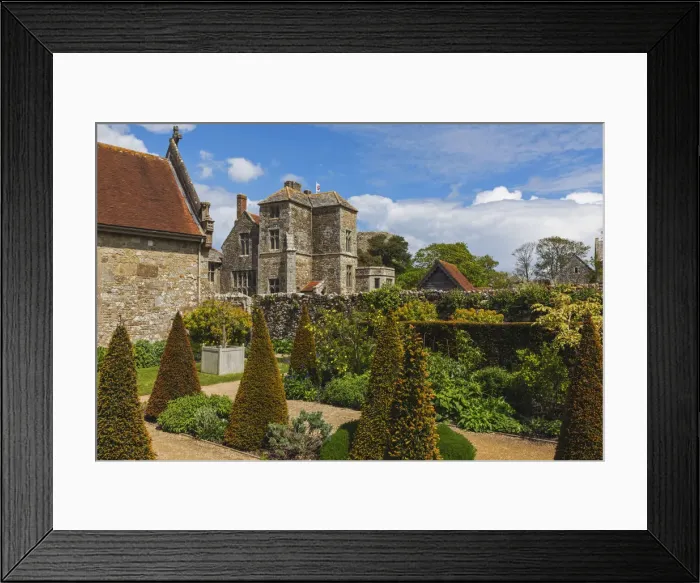 Framed Print : England, Isle of Wight, Newport, Carisbrooke Castle, Princess Beatrices Garden and House of the Lords Building Framed Print : England, Isle of Wight, Newport, Carisbrooke Castle, Princess Beatrices Garden and House of the Lords Building