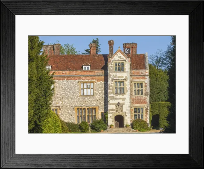 Framed Print : England, Hampshire, Alton, Chawton, Chawton House Framed Print : England, Hampshire, Alton, Chawton, Chawton House