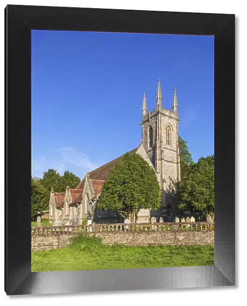 England, Hampshire, Alton, Chawton, Parish Church of St. Nicholas