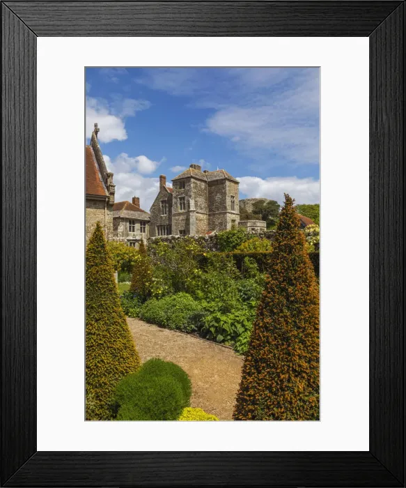 Framed Print : England, Isle of Wight, Newport, Carisbrooke Castle, Princess Beatrices Garden and House of the Lords Building Framed Print : England, Isle of Wight, Newport, Carisbrooke Castle, Princess Beatrices Garden and House of the Lords Building