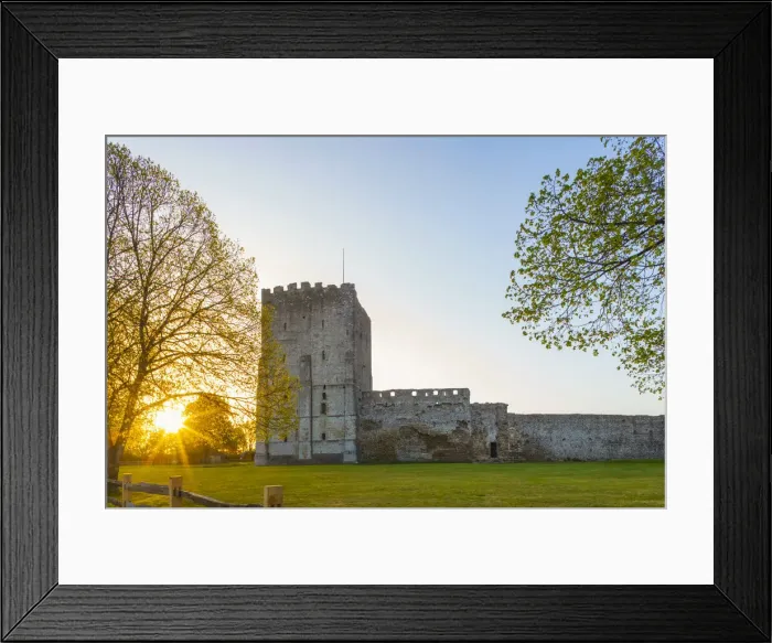 Framed Print : England, Hampshire, Portsmouth, Fareham, Portchester Castle Framed Print : England, Hampshire, Portsmouth, Fareham, Portchester Castle