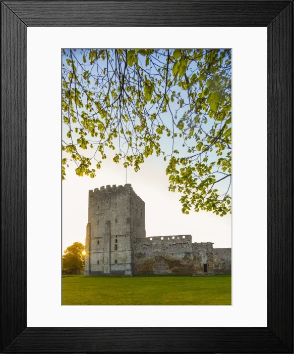 Framed Print : England, Hampshire, Portsmouth, Fareham, Portchester Castle Framed Print : England, Hampshire, Portsmouth, Fareham, Portchester Castle
