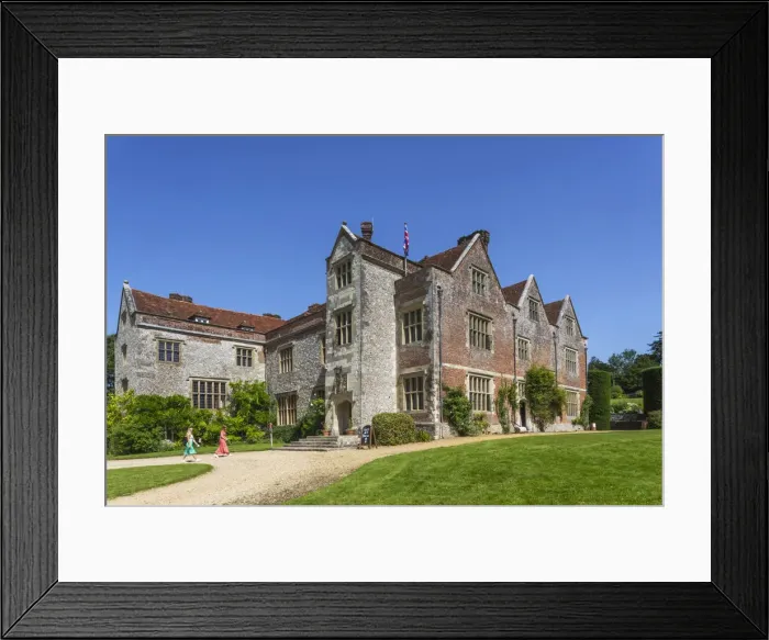 Framed Print : England, Hampshire, Alton, Chawton, Chawton House Framed Print : England, Hampshire, Alton, Chawton, Chawton House