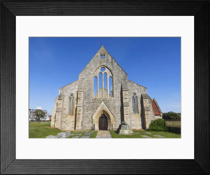 Framed Print : England, Hampshire, Portsmouth, Old Portsmouth, Royal Garrison Church Framed Print : England, Hampshire, Portsmouth, Old Portsmouth, Royal Garrison Church