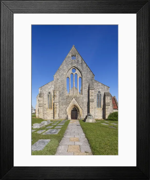 Framed Print : England, Hampshire, Portsmouth, Old Portsmouth, Royal Garrison Church Framed Print : England, Hampshire, Portsmouth, Old Portsmouth, Royal Garrison Church
