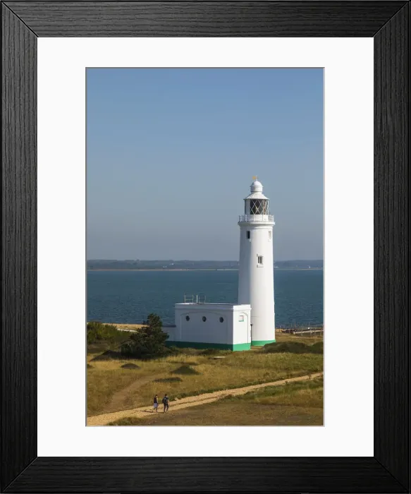 Framed Print : England, Hampshire, The New Forest, Keyhaven, Hurst Point Lighthouse and Hurst Castle Framed Print : England, Hampshire, The New Forest, Keyhaven, Hurst Point Lighthouse and Hurst Castle