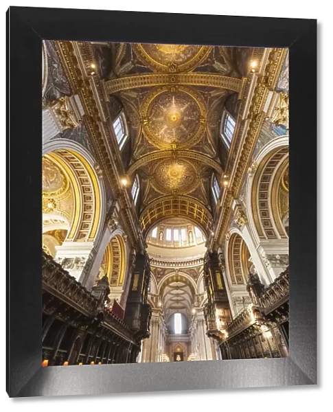England, London, St. Pauls Cathedral, The Quire