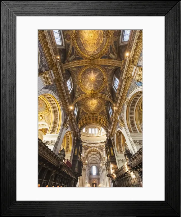 Framed Print : England, London, St. Pauls Cathedral, The Quire Framed Print : England, London, St. Pauls Cathedral, The Quire