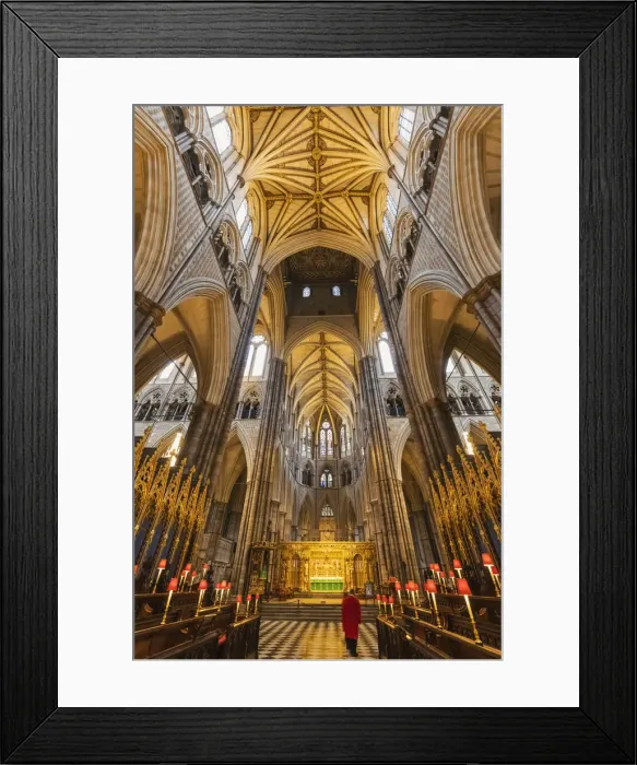 Framed Print : England, London, Westminster Abbey, The Choir Framed Print : England, London, Westminster Abbey, The Choir