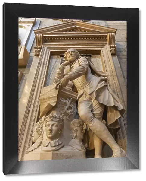 England, London, Westminster Abbey, Poets Corner, William Shakespeare Memorial Statue