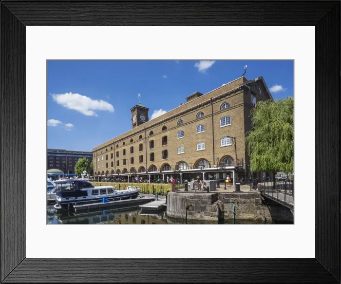 Framed Print : St Katharine Docks Marina, Tower Hamlets, London, England Framed Print : St Katharine Docks Marina, Tower Hamlets, London, England
