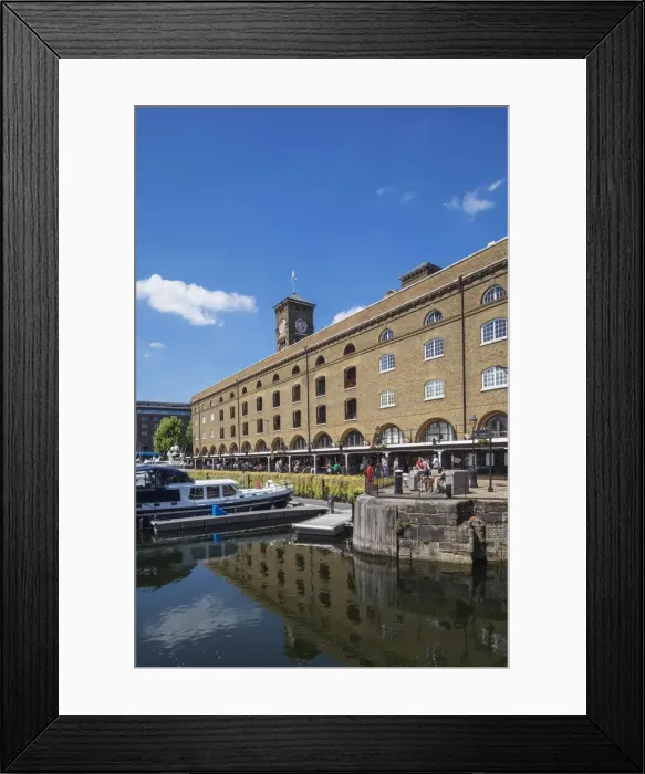 Framed Print : St Katharine Docks Marina, Tower Hamlets, London, England Framed Print : St Katharine Docks Marina, Tower Hamlets, London, England
