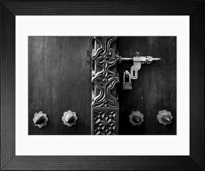 Framed Print : Zanzibar door and lock, Stonetown, Zanzibar, Tanzania Framed Print : Zanzibar door and lock, Stonetown, Zanzibar, Tanzania
