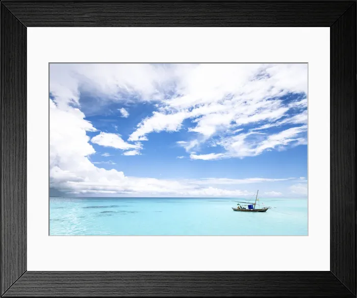 Framed Print : Traditional Dhow at anchor, Indian Ocean, Zanzibar, Tanzania Framed Print : Traditional Dhow at anchor, Indian Ocean, Zanzibar, Tanzania