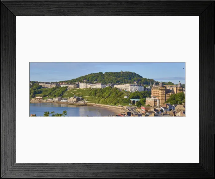 Framed Print : UK, England, Yorkshire, Scarborough, View of South Bay Framed Print : UK, England, Yorkshire, Scarborough, View of South Bay