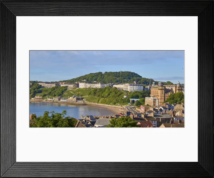 Framed Print : UK, England, Yorkshire, Scarborough, View of South Bay Framed Print : UK, England, Yorkshire, Scarborough, View of South Bay