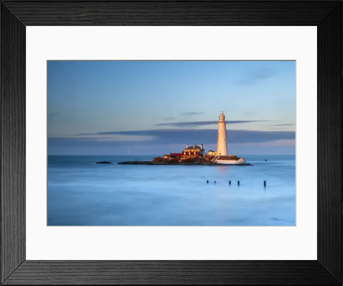 Framed Print : UK, England, Tyne and Wear, North Tyneside, Whitley Bay, St Marys Island, St. Marys Lighthouse Framed Print : UK, England, Tyne and Wear, North Tyneside, Whitley Bay, St Marys Island, St. Marys Lighthouse