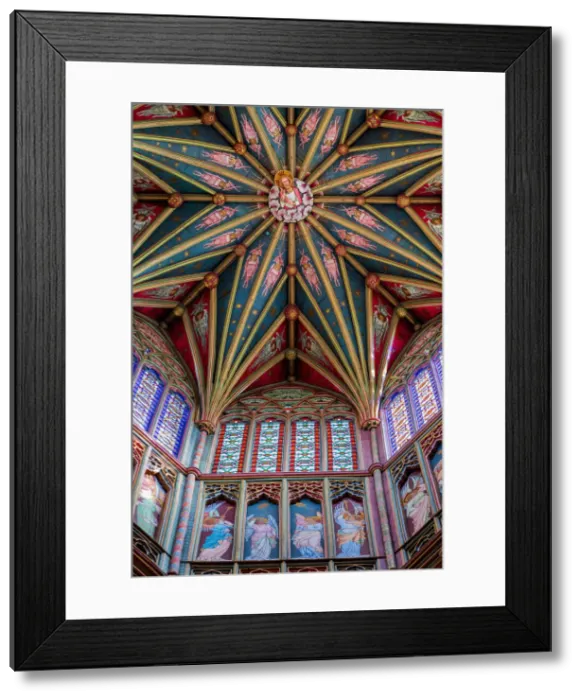Framed Print : UK, England, Cambridgeshire. Ely Cathedral
