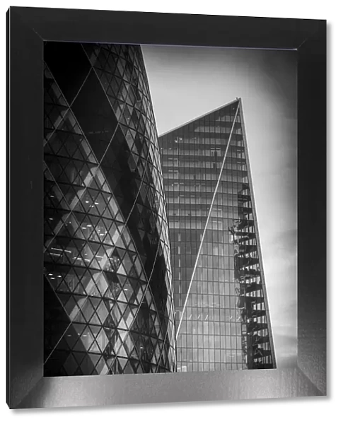 Gherkin building, City of London, London, England, UK