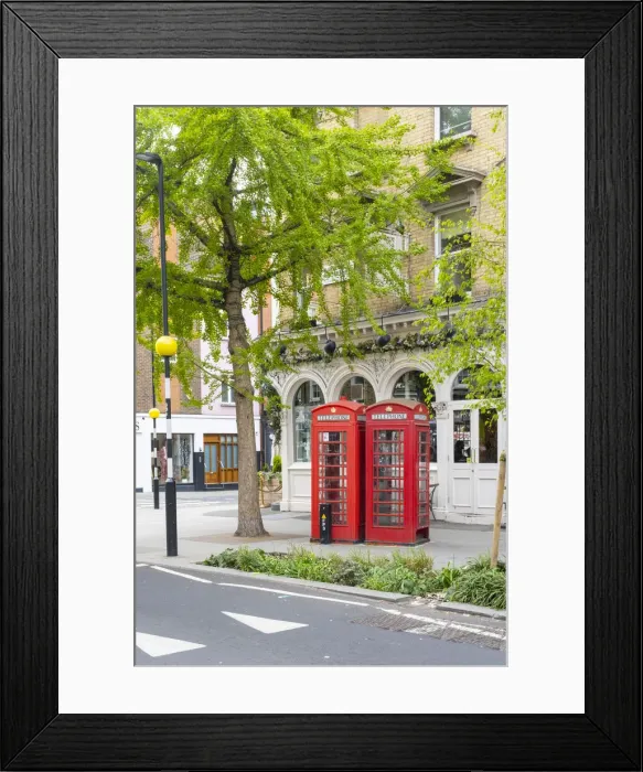 Framed Print : Marylebone High Street, Marylebone, London, England, UK