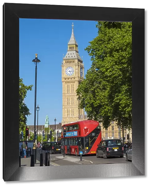 Big Ben & Parliament Square, London, England, UK