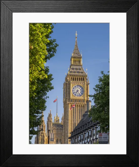 Framed Print : Big Ben & Houses of Parliament, London, England, UK Framed Print : Big Ben & Houses of Parliament, London, England, UK