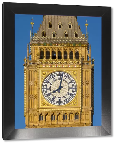 Big Ben & Houses of Parliament, London, England, UK