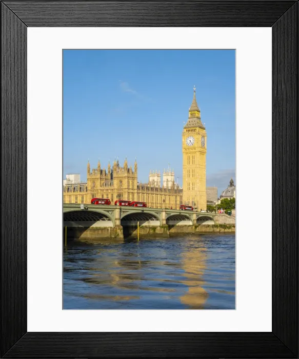 Framed Print : Big Ben, Houses of Parliamant & Westminster bridge, London, England, UK Framed Print : Big Ben, Houses of Parliamant & Westminster bridge, London, England, UK