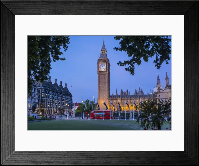 Framed Print : Big Ben & Parliament Square, London, England, UK Framed Print : Big Ben & Parliament Square, London, England, UK