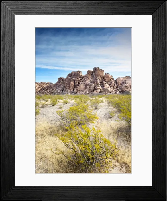 Framed Print : USA, Texas, El Paso, Hueco Tanks State Park, Eroded, Sculpted Rock Masses, Culturally And Spiritually Significant To Native Americans