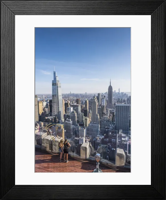 Framed Print : Empire State Building & Midtown Manhattan, New York City, USA Framed Print : Empire State Building & Midtown Manhattan, New York City, USA