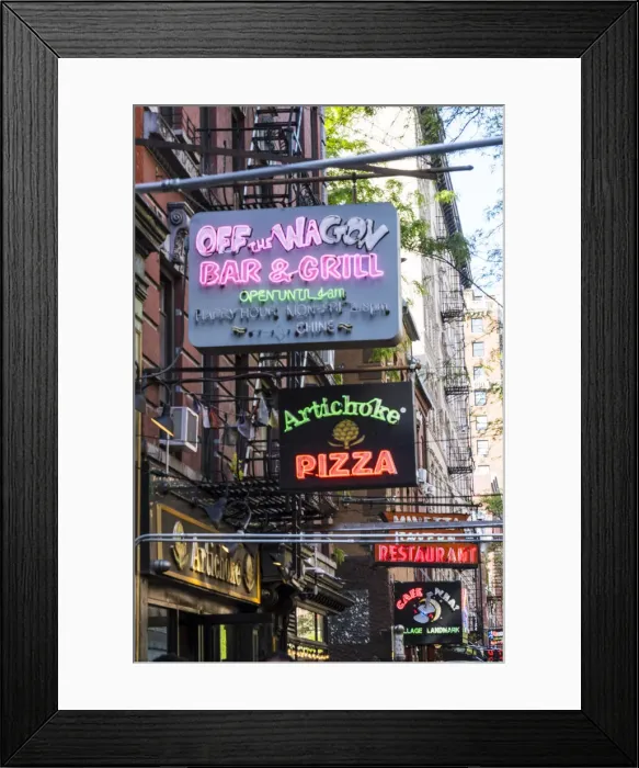 Framed Print : Greenwich Village, Manhattan, New York City, USA Framed Print : Greenwich Village, Manhattan, New York City, USA