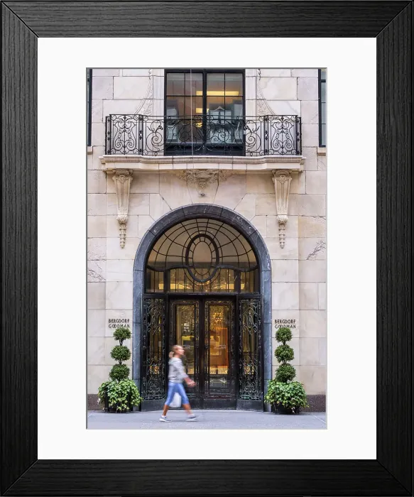 Framed Print : Bergdorf Goodman department store, Manhattan, New York City, USA Framed Print : Bergdorf Goodman department store, Manhattan, New York City, USA