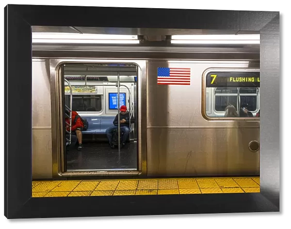 New York subway, Manhattan, New York City, USA