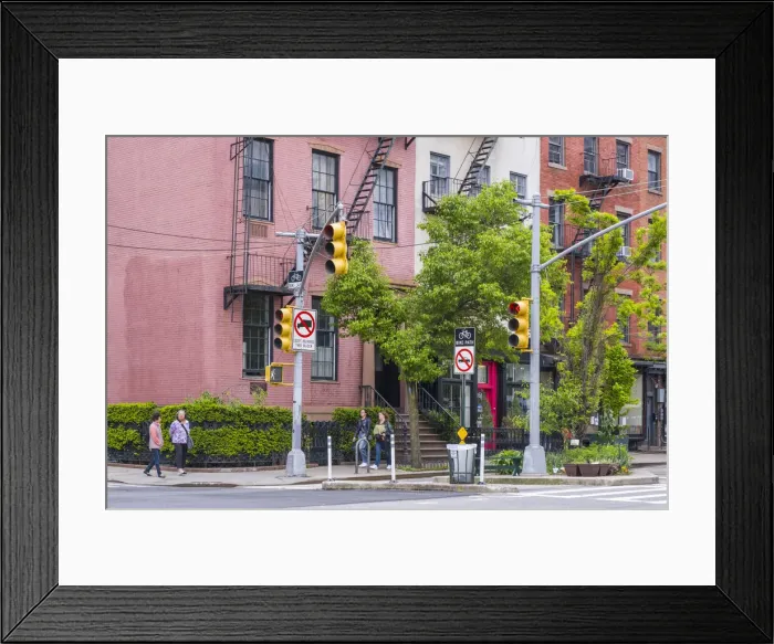 Framed Print : Chelsea, Manhattan, New York City, USA Framed Print : Chelsea, Manhattan, New York City, USA