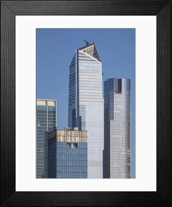 Framed Print : Hudson Yards from New Jersey, Manhattan, New York City, USA Framed Print : Hudson Yards from New Jersey, Manhattan, New York City, USA