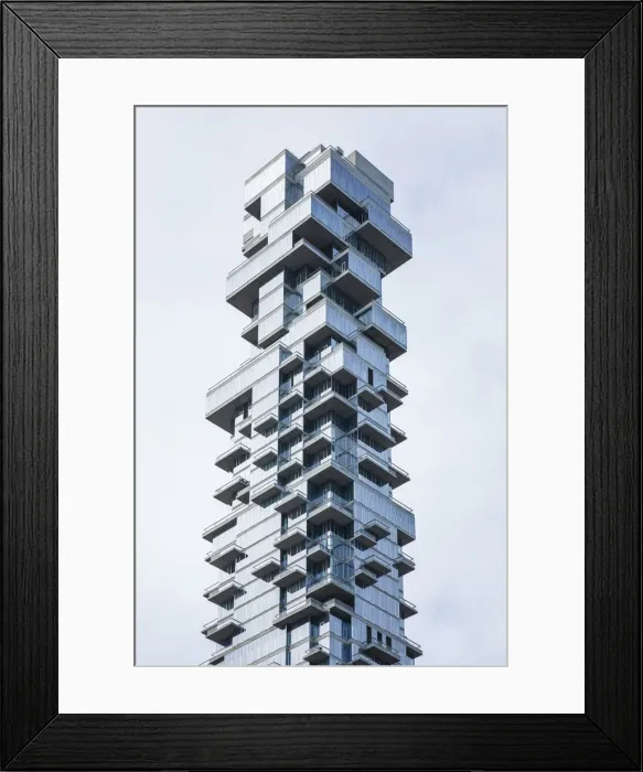 Framed Print : Jenga Tower (56 Leonard Street), Manhattan, New York City, USA Framed Print : Jenga Tower (56 Leonard Street), Manhattan, New York City, USA