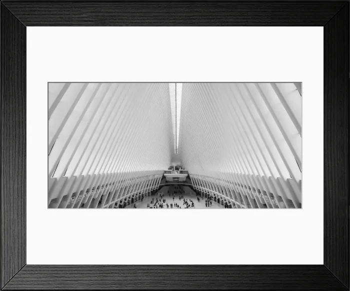 Framed Print : World Trade Center station (PATH) AKA The Oculus, Manhattan, New York City, USA Framed Print : World Trade Center station (PATH) AKA The Oculus, Manhattan, New York City, USA