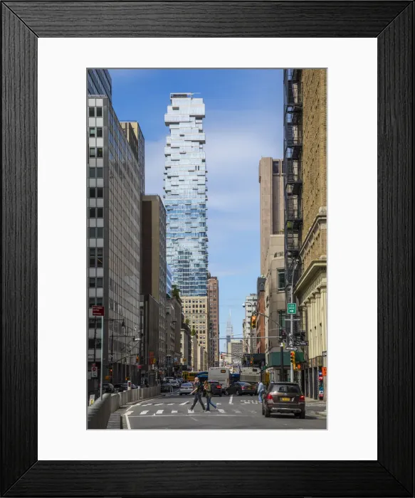 Framed Print : Jenga Tower (56 Leonard Street), Manhattan, New York City, USA Framed Print : Jenga Tower (56 Leonard Street), Manhattan, New York City, USA
