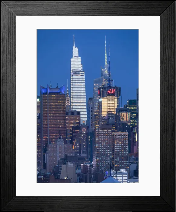 Framed Print : One Vanderbilt & Midtown Manhattan from New Jersey, New York City, USA Framed Print : One Vanderbilt & Midtown Manhattan from New Jersey, New York City, USA