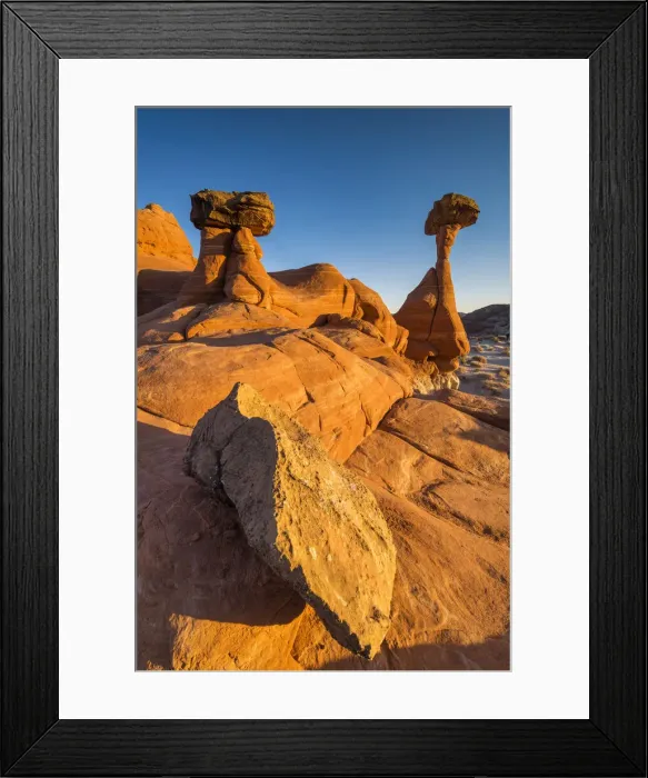 Framed Print : The Toadstools, Paria Rimrocks, Grand Staircase Escalante National Monument, Utah, USA Framed Print : The Toadstools, Paria Rimrocks, Grand Staircase Escalante National Monument, Utah, USA